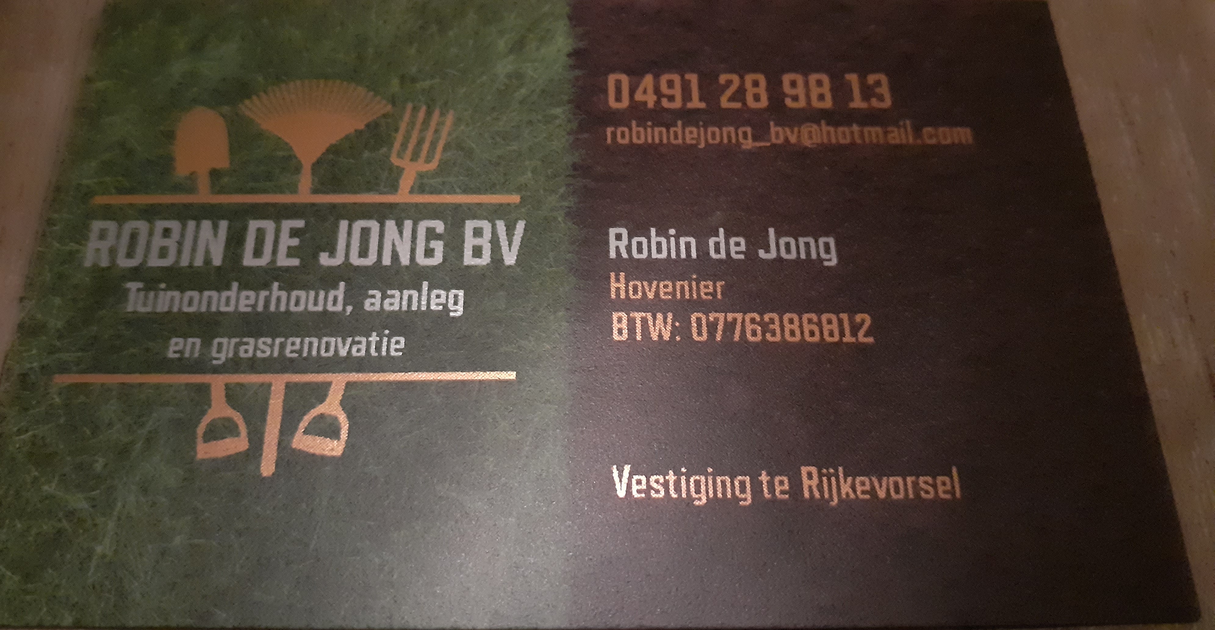 Robin De Jong BV