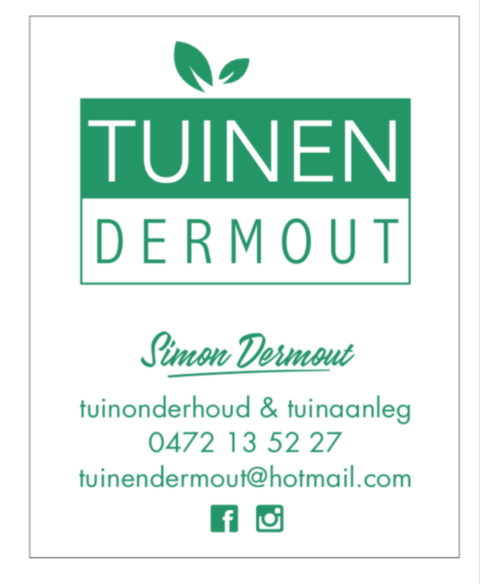 Tuinen Dermout