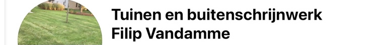 Tuinen en buitenschrijnwerk Filip Vandamme