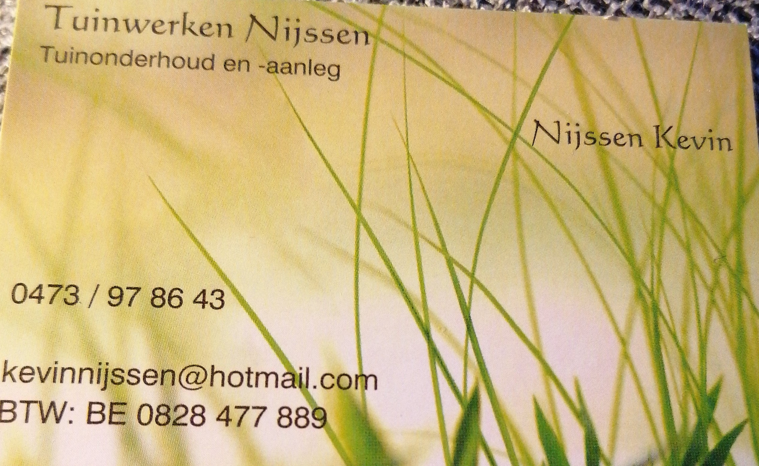 Tuinwerken Nijssen 