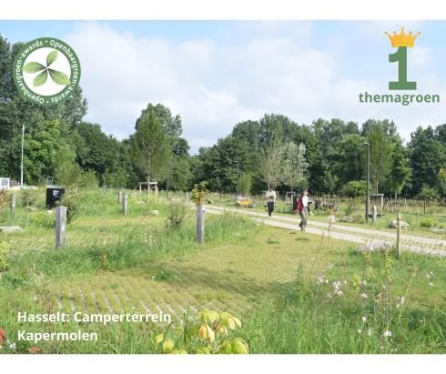 Hasselt - Camperterrein Kapermolen © VVOG