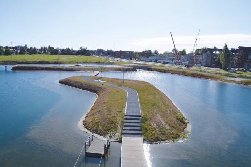 Landschapspark 't Hoge water in Torhout