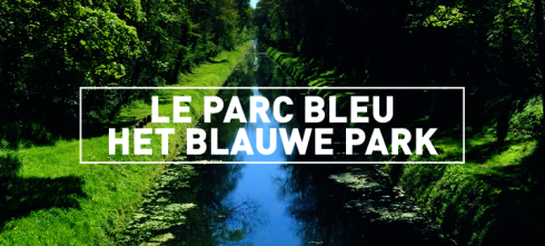 Blauwe park van de Eurometropool