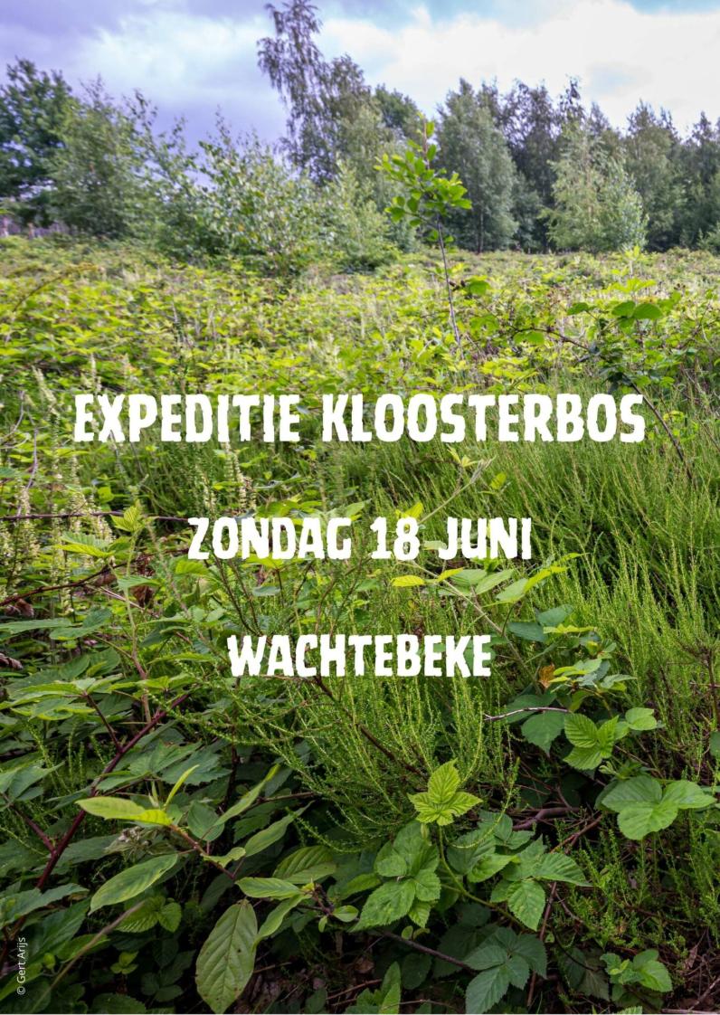 Expeditie Kloosterbos © Wachtebeke