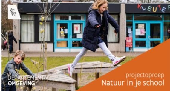 Natuur in je school © Departement Omgeving