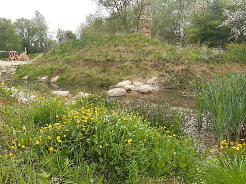 Kessel-Lo / Speeltuin omgevormd tot speellandschap