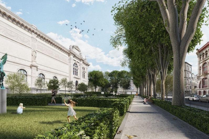 KMSK Antwerpen krijgt nieuwe museumtuin