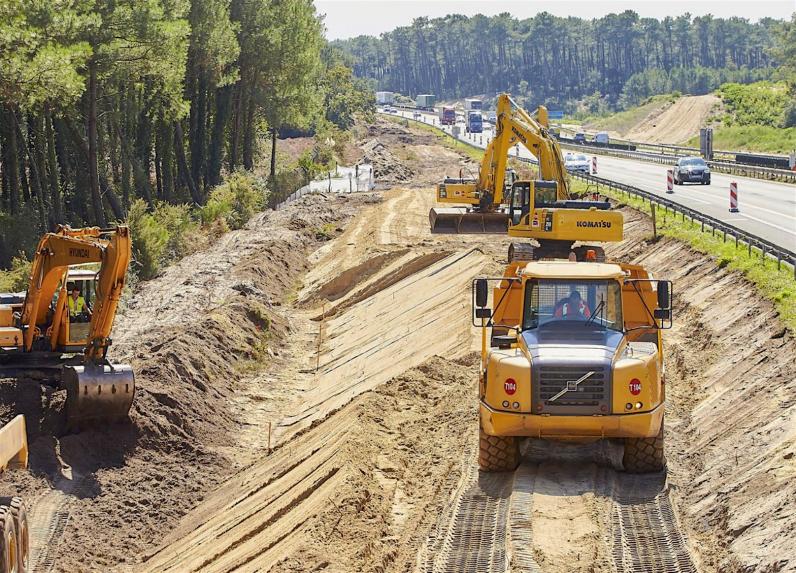 Groen in de Bouw / Studiereis A63 Bordeaux-Biarritz