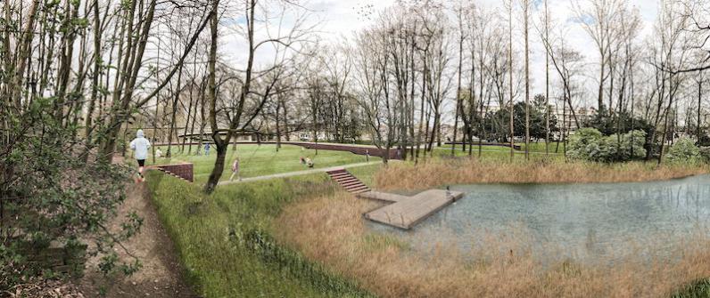 Antwerpen / Eerste ontwerp fase 2 Park Brialmont goedgekeurd