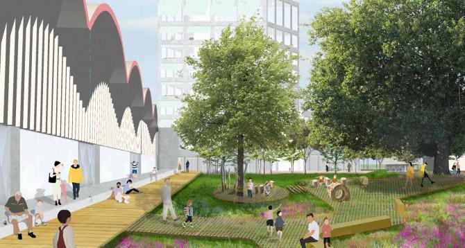 Antwerpen / Eerste ontwerp voor de publieke ruimte in Slachthuiswijk goedgekeurd 