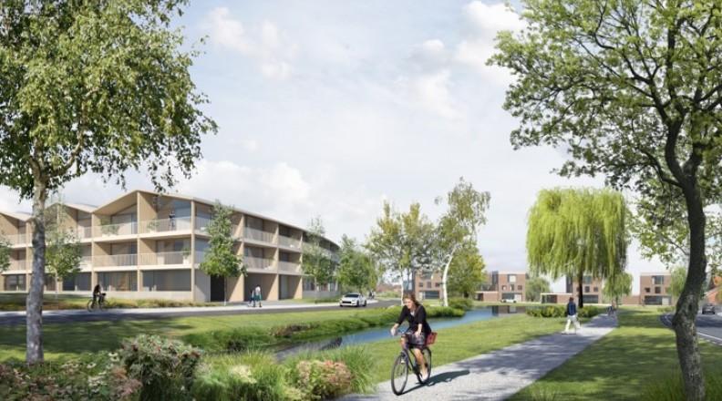 Marke (Kortrijk) / Groen woonwerkproject op KMO-zone