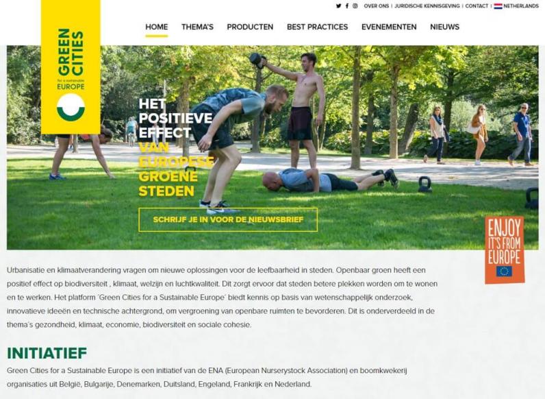 Platform meer stedelijk groen slaat internationaal aan