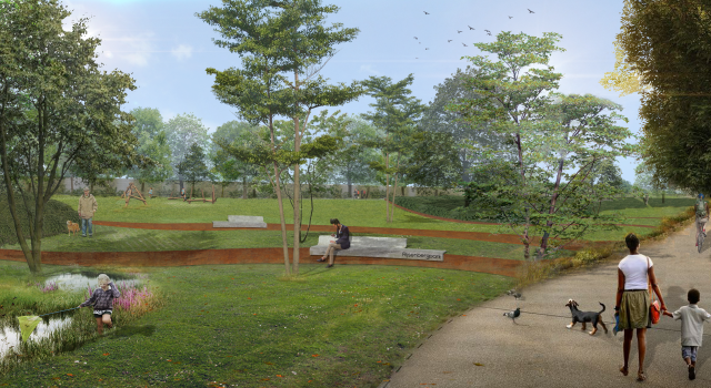 Gent krijgt nieuw park in stationsbuurt
