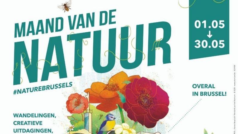 Geniet in mei van de Maand van de Natuur in Brussel!
