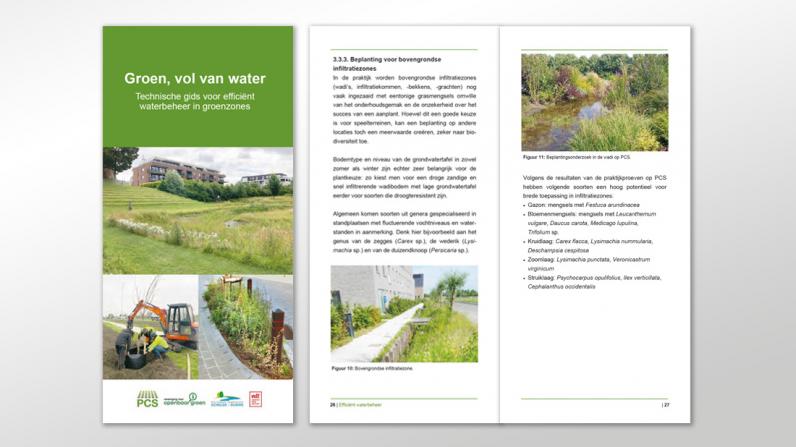 Nieuwe technische gids voor efficiënt waterbeheer in groenzones