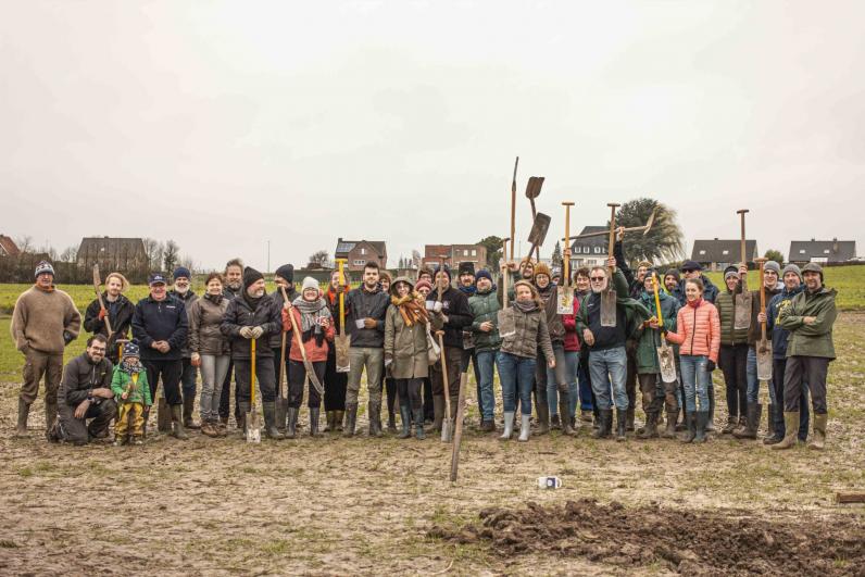 Zwevegem / Woonuitbreidingsgebied wordt voedseltuin