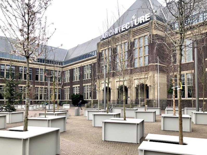 Klimaatarboretum aan TU Delft