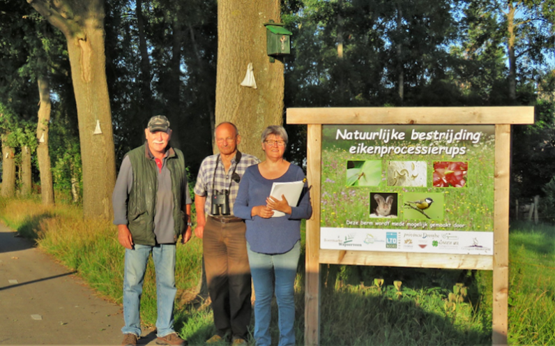 Natuurlijke bestrijding eikenprocessierups ook tweede jaar zeer succesvol