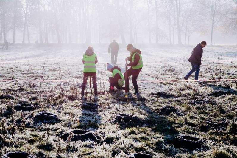 Nieuwe stadsbos in Turnhout