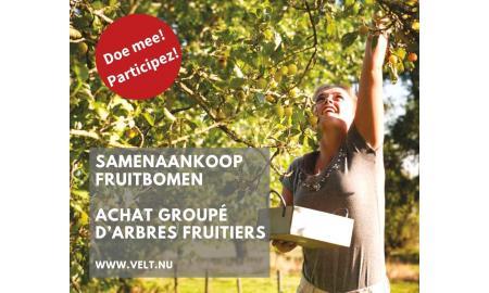 Samenaankoop Velt: meer fruitbomen in de stad 