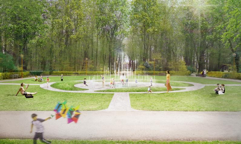 Antwerpen / Te Boelaerpark krijgt speelfontein