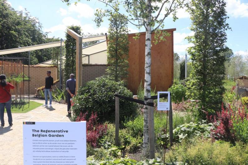 Belgische tuin in de prijzen op Floriade