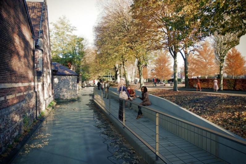 Tongeren krijgt nieuw stadspark aan de Jeker