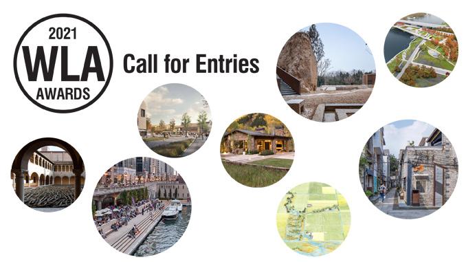 Dien een project in voor de World Landscape Architecture Award 2021