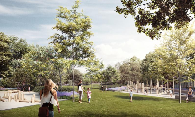 Antwerpen / Start werken derde en laatste fase Zuidpark 