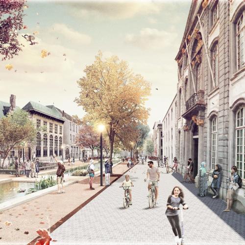 Visualisatie Wapper Antwerpen © OMGEVING