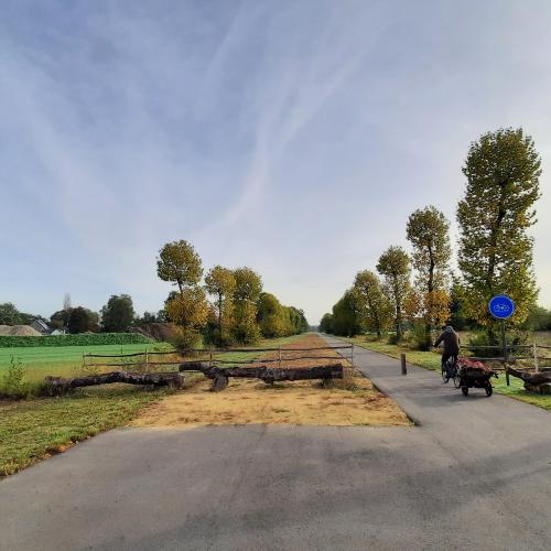 Minder verkeer en meer natuur in de Kauwbosstraat © VLM