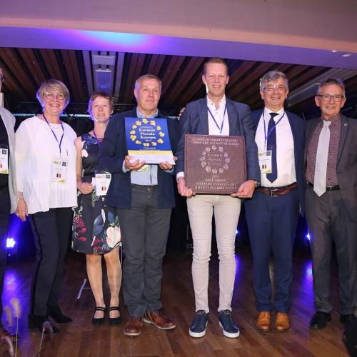 Oudenaarde wint goud op Entente Florale Europe 2019
