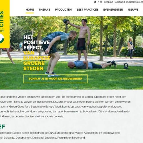 Platform meer stedelijk groen slaat internationaal aan