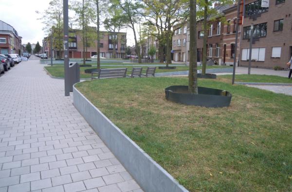 Kluizeveldenplein in Antwerpen-Merksem