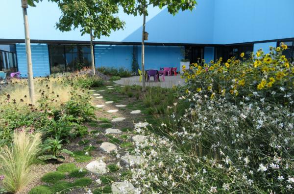 Binnentuin OostCampus in Oostkamp