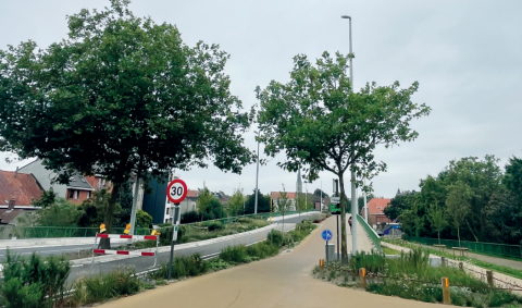 Het Brugpark te Izegem © VVOG