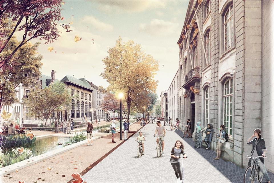 Visualisatie Wapper Antwerpen © OMGEVING