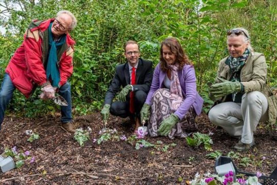 Sloveense Ambassadeur in Arboretum Kalmthout