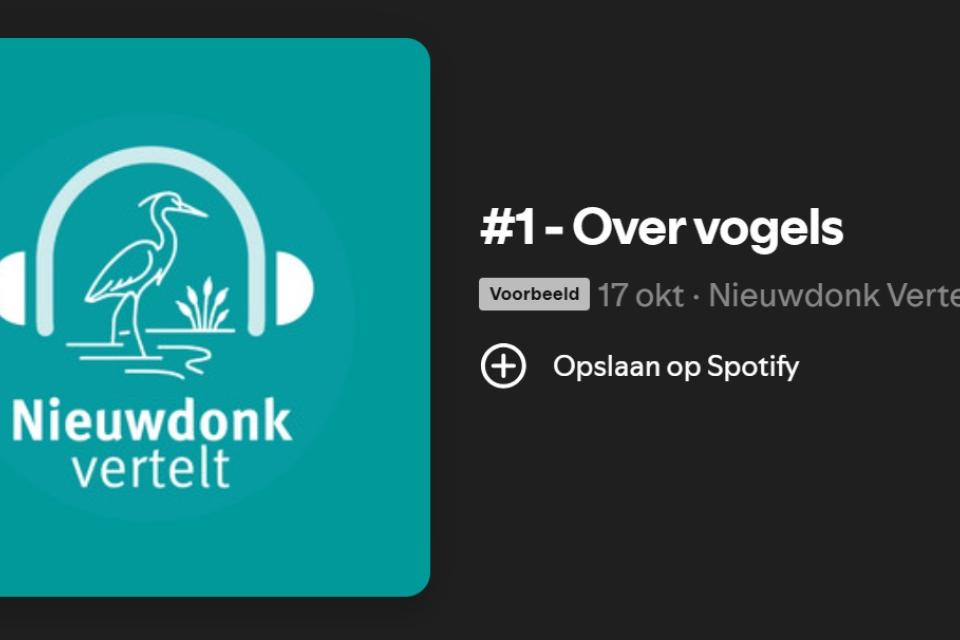Podcast Nieuwdonk vertelt © Provincie Oost-Vlaanderen