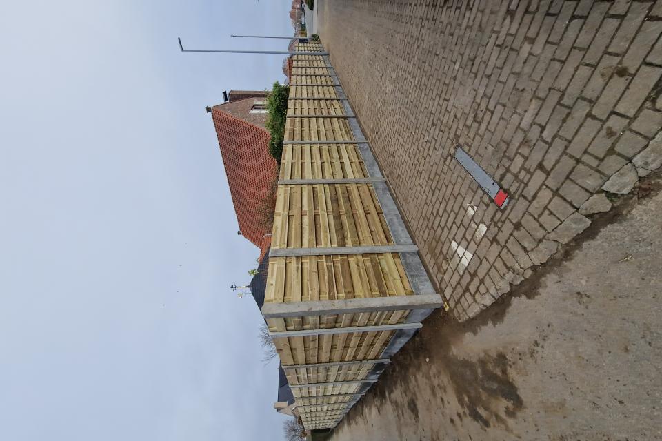 Plaatsen omheining