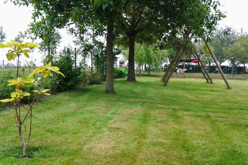 onderhoudsvriendelijke landelijke tuin