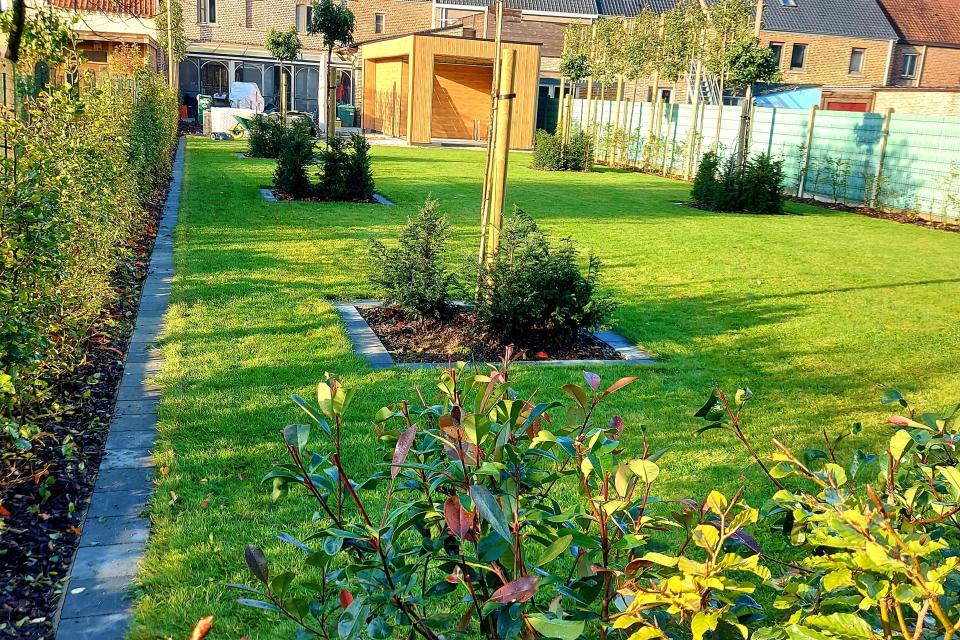 aanleg tuin