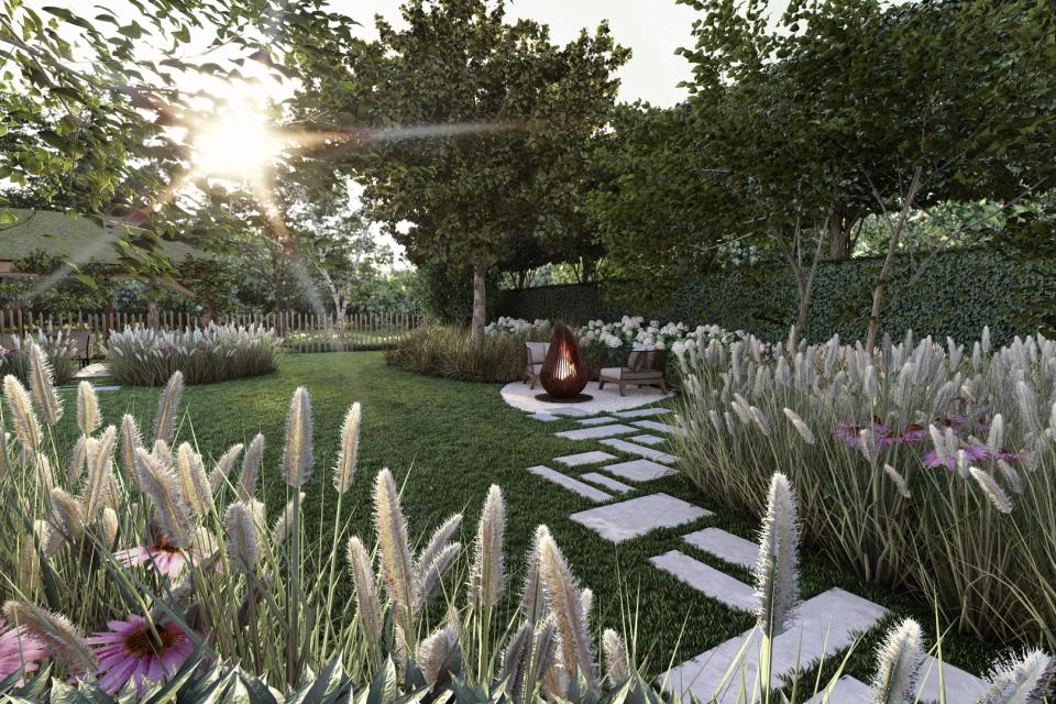 Tuin met speels karakter in Keerbergen