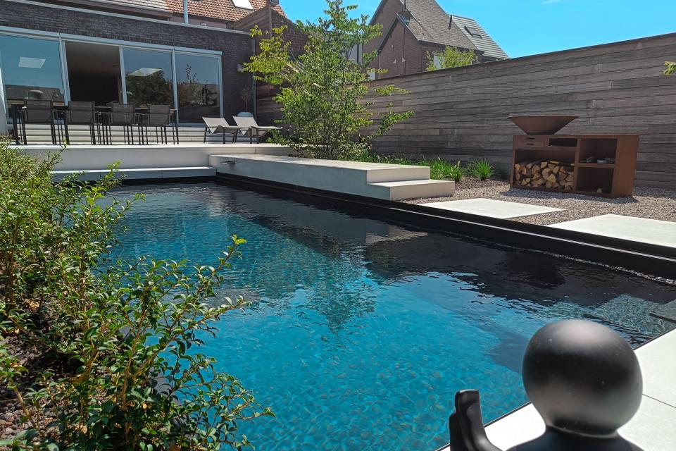 Moderne stadstuin 'Zomerproof oord van rust'