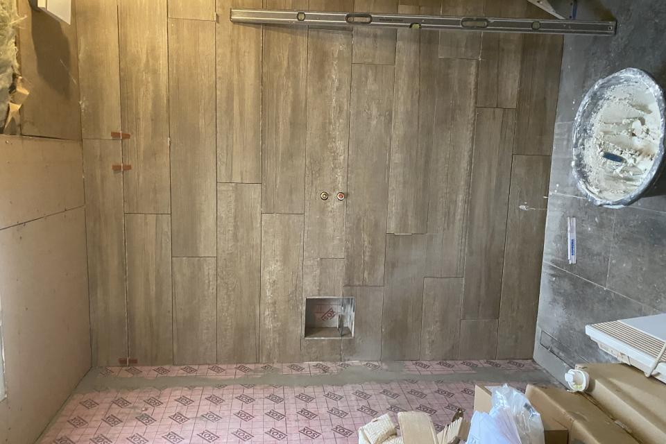 Aanleg badkamer 