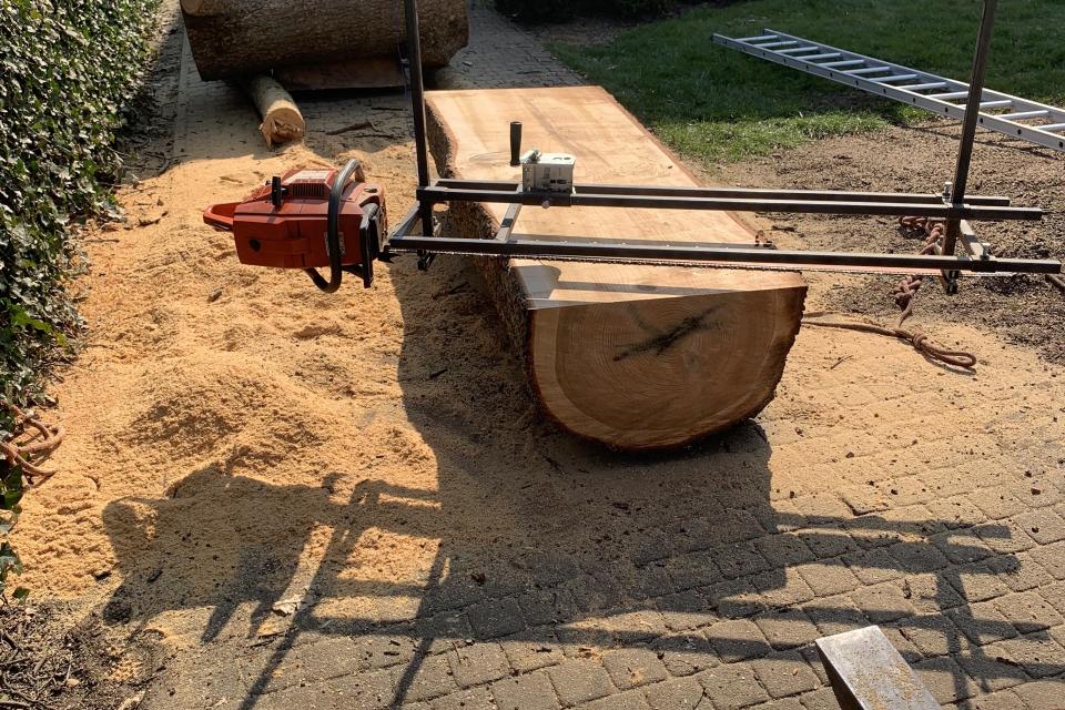 Zagen planken