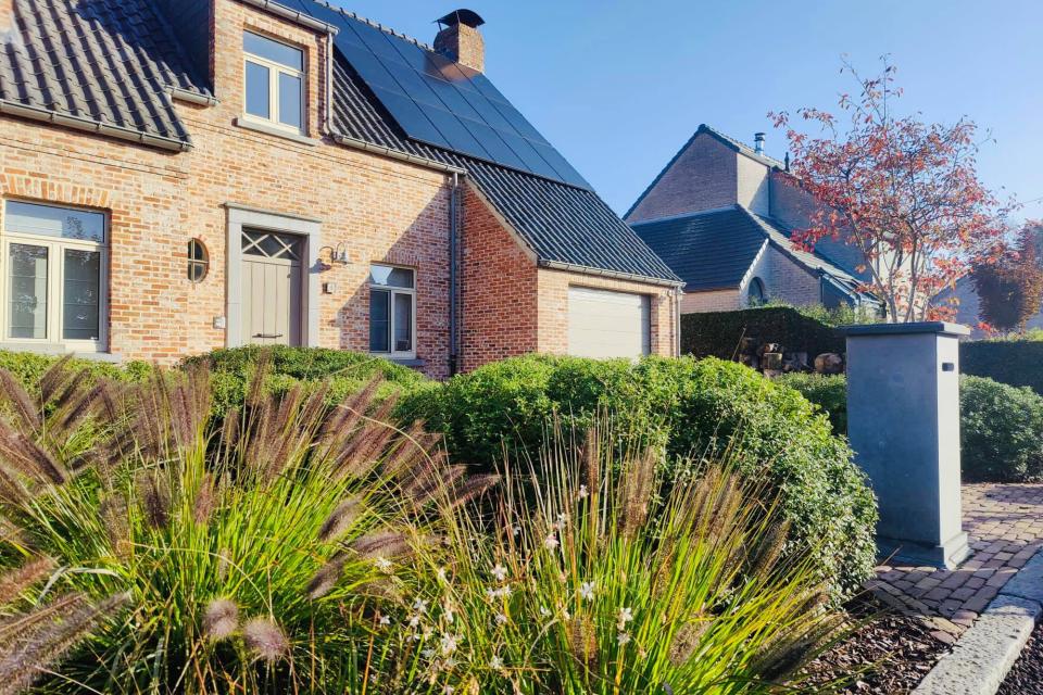 Aanleg voortuin - border te Vosselaar