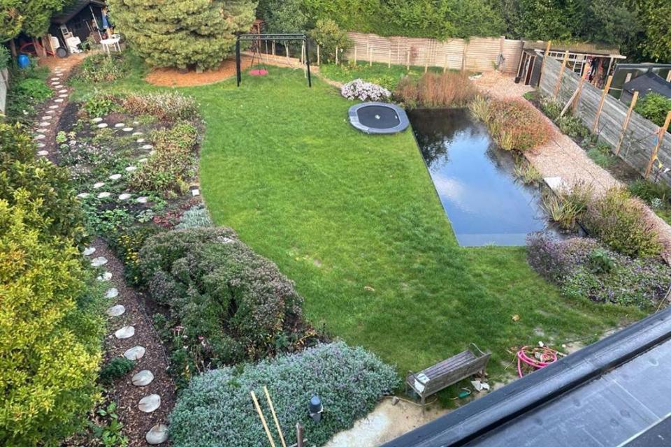 Tuin Mortsel - 6 maanden na de werken