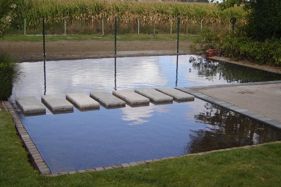 zwemvijver - zwempartij - water in de tuin mogelijkheden