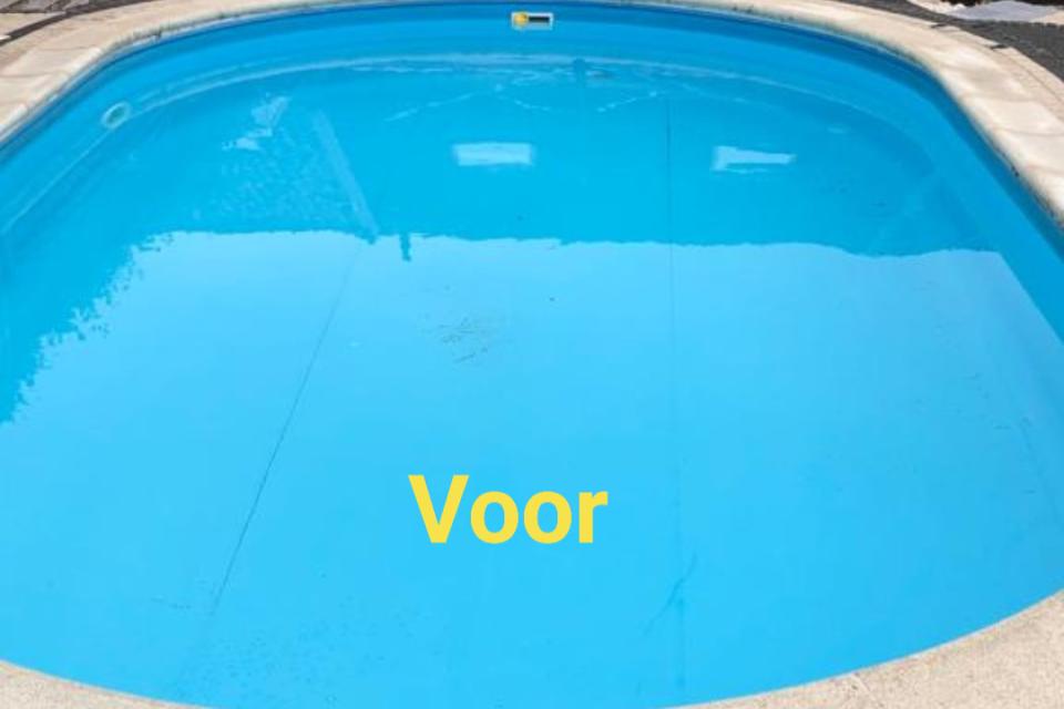 Voor: renovatie zwembad
